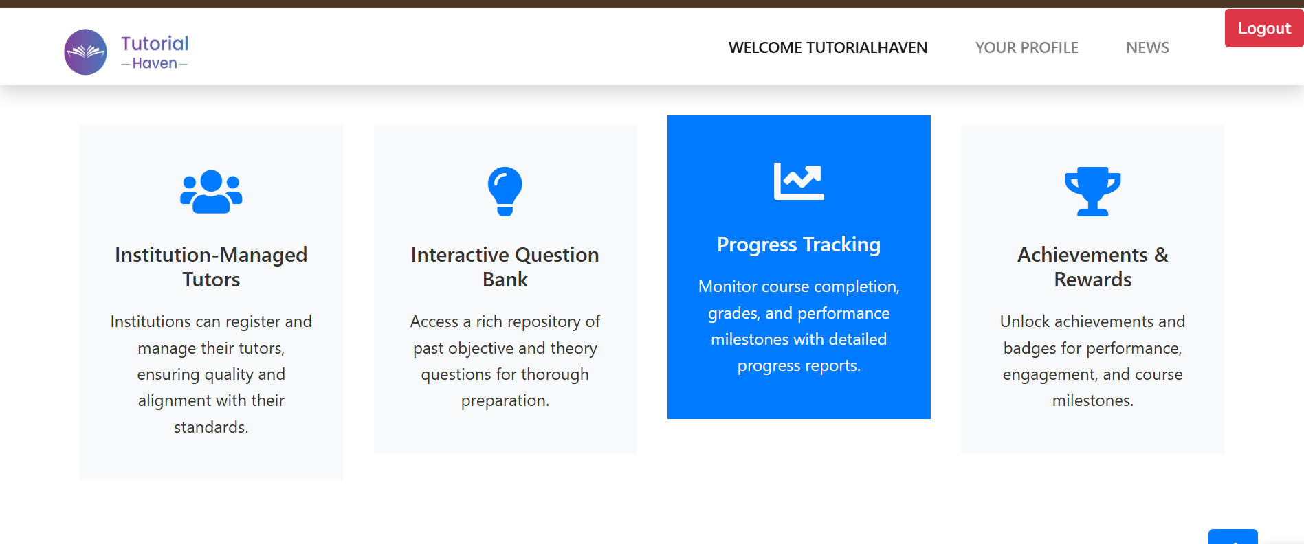 Tutorial Haven Dashboard